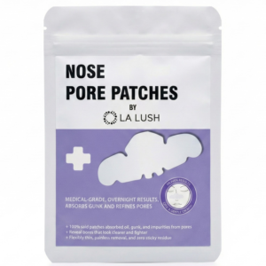 LA LUSH 30 Pcs Nose Strips – Blackhead Remover & Hydrocolloid Pore Patches