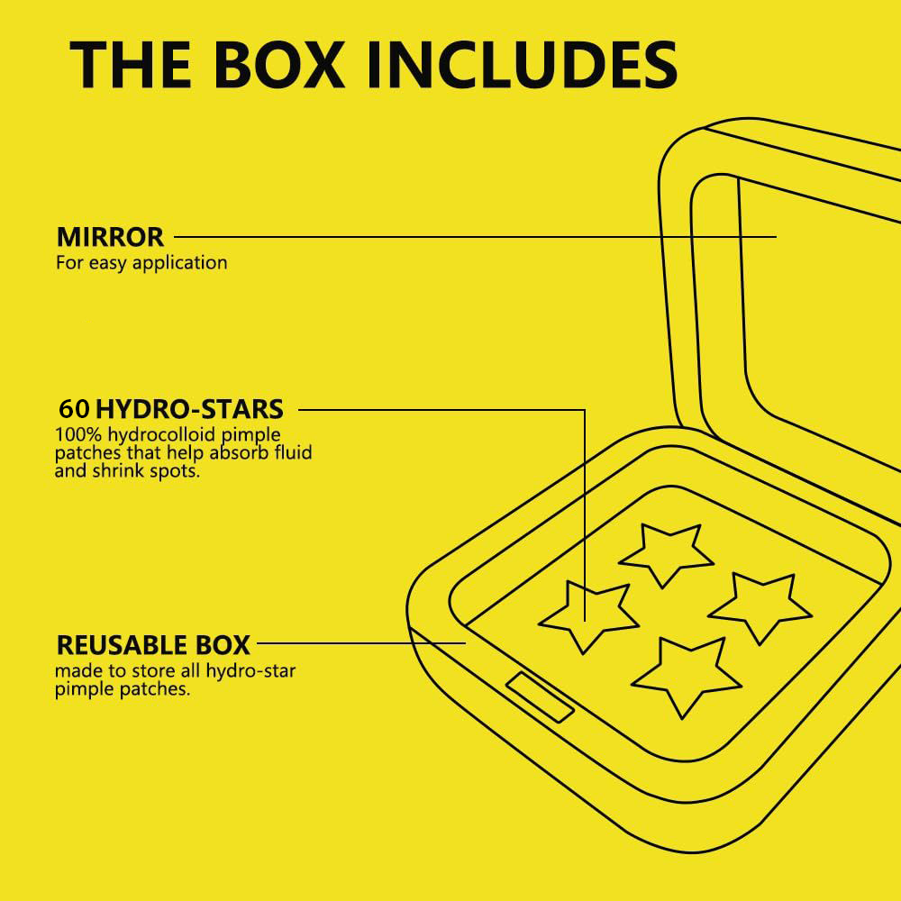 60 Pcs Pimple Patches – Invisible Waterproof Acne Spot Stickers - Image 3