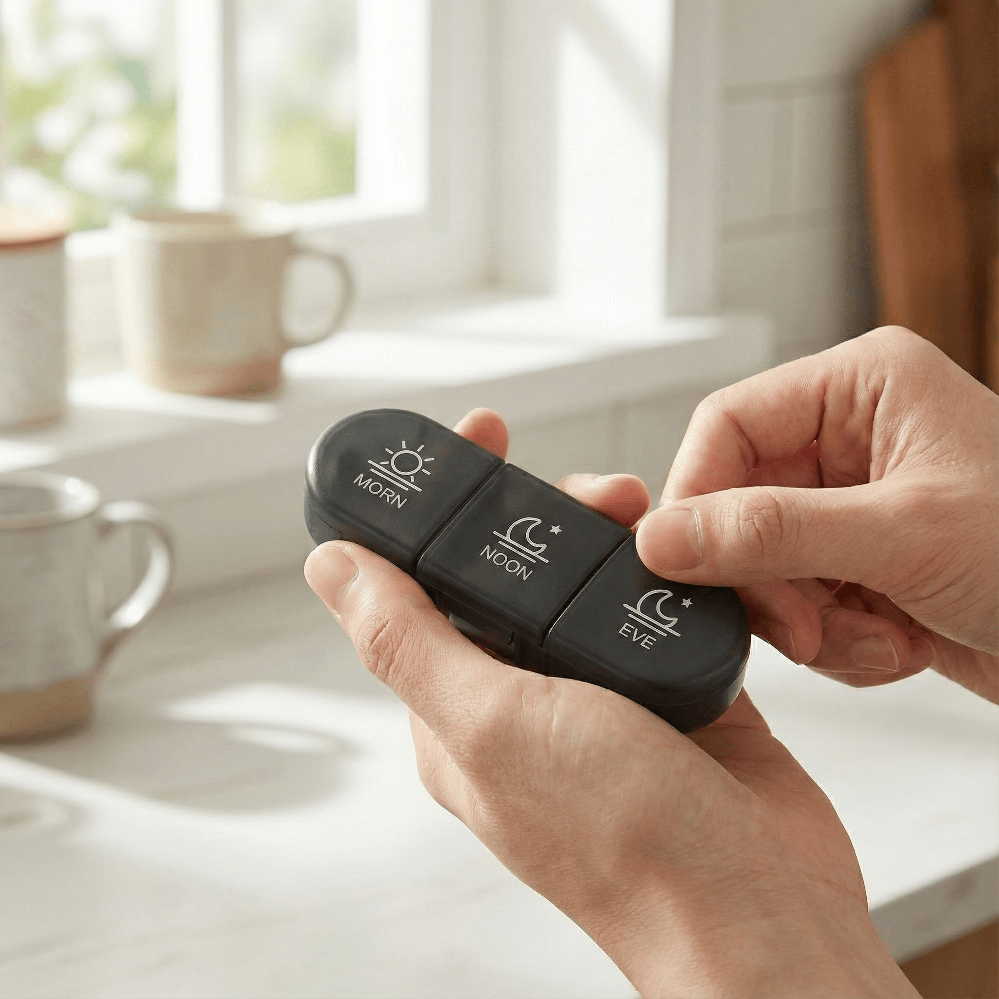 LA LUSH Portable Weekly Pill Organizer – 3 Times a Day Medicine Case - Image 5