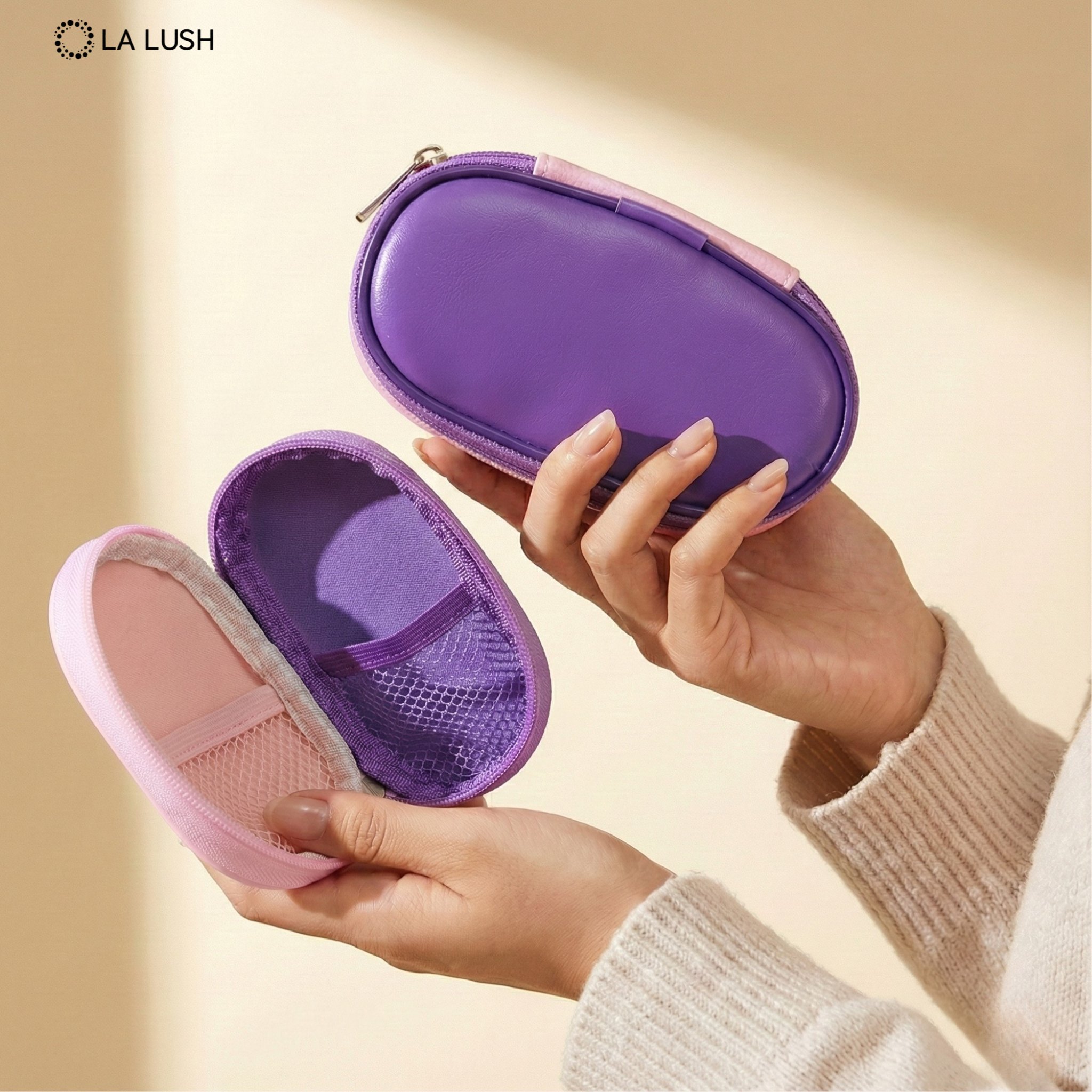 10 Pcs Mini Travel Makeup Brush Set with Case – Portable Makeup Brushes - Image 7