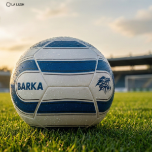 LA LUSH Waterproof PU Leather Football – Size 5 Soccer Ball for Match & Training