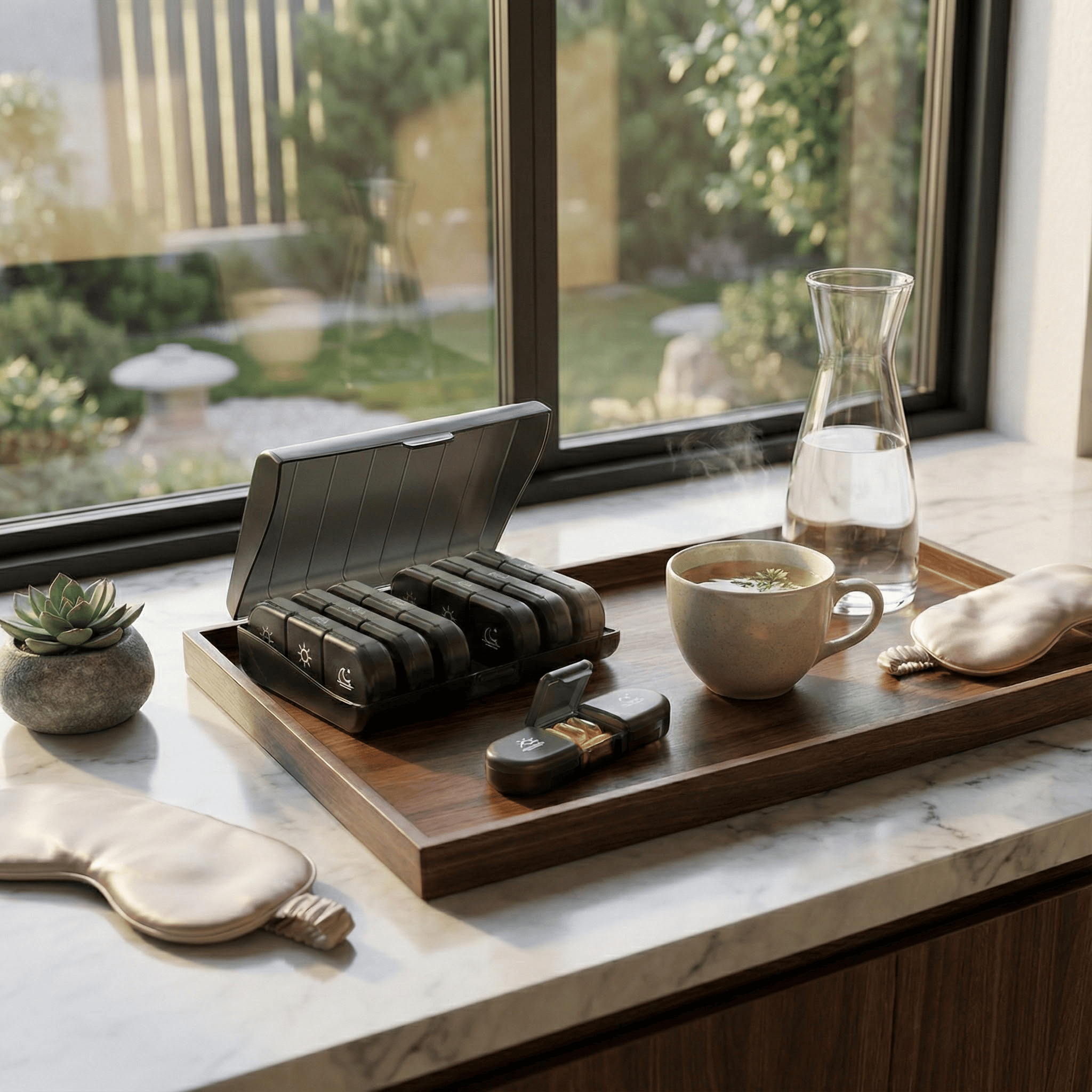 LA LUSH Portable Weekly Pill Organizer – 3 Times a Day Medicine Case - Image 8