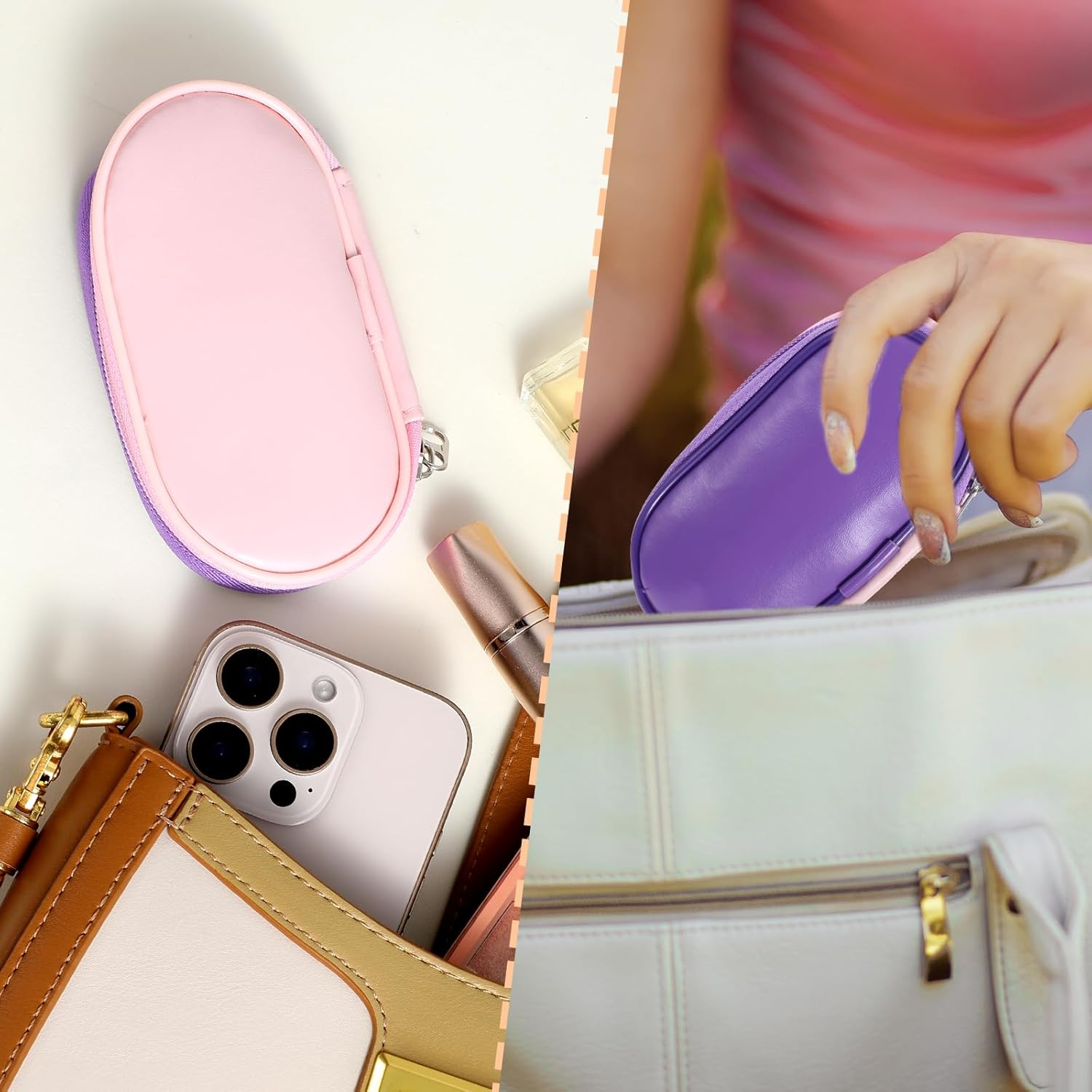 LA LUSH 10 Pcs Makeup Brush Set with Case – Complete Cosmetic Brushes Kit - Image 11