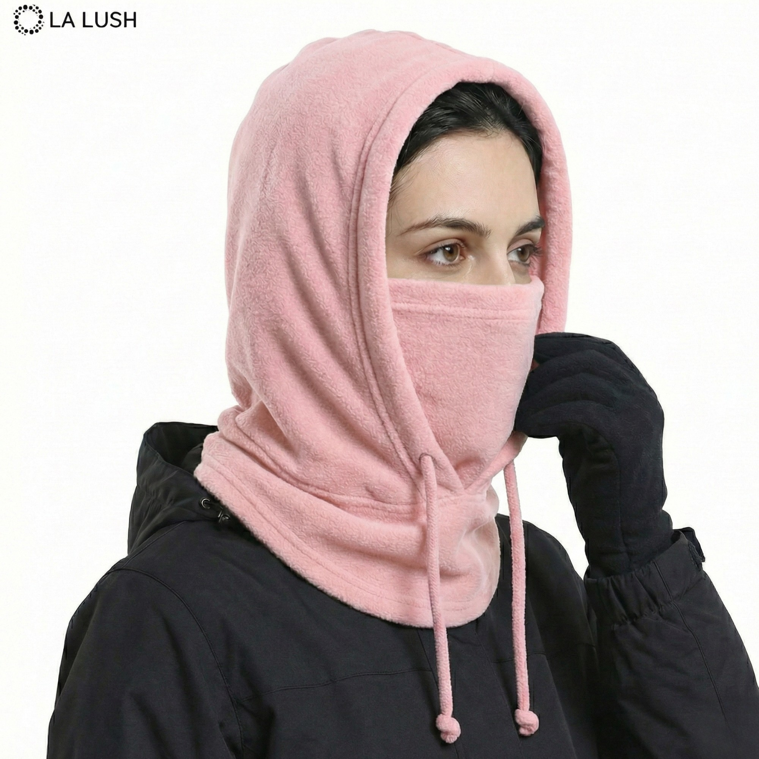 LA LUSH 3-in-1 Balaclava Winter Mask – Windproof Hat & Scarf for Men & Women - Copy - Image 5