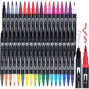 36 Colors Dual Brush Marker Pens